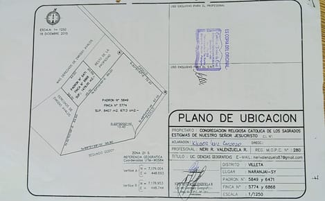 Vendo Terreno De 8407 M2 En Barrio Naranjaisy Villeta