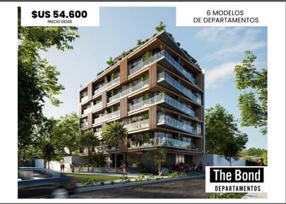 DEPARTAMENTOS EN LA ZONA NORTE EDIFICIO THE BOND  THE BOND – Preventa Exclusiva
