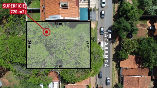 En Venta terreno en San Lorenzo, Zona Laguna Grande
