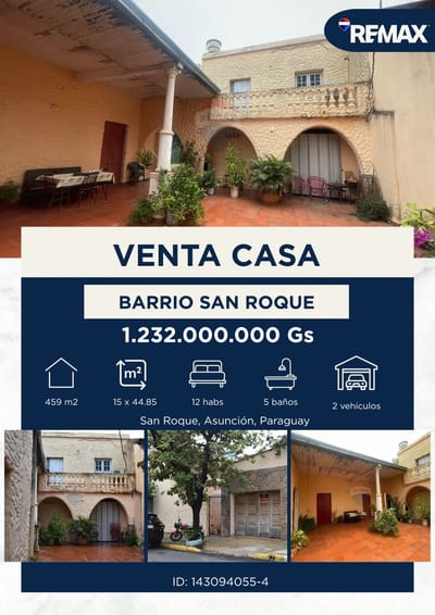 VENDO CASA EN ASUNCIÓN 