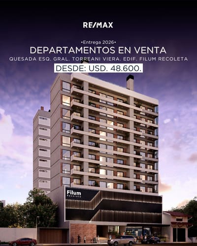 FILUM RECOLETA para inversion