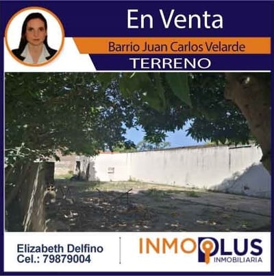 TERRENO EN BARRIO JUAN CARLOS VELARDE
