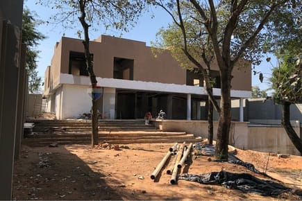 Residencia de diseño a terminar
