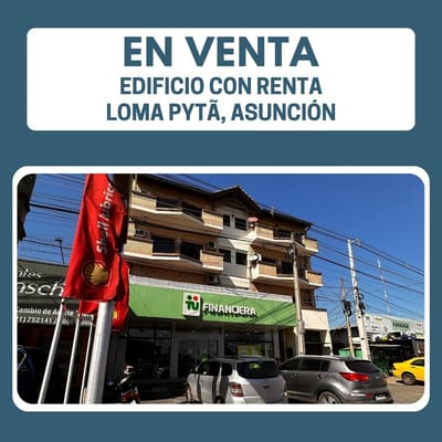 VENDO EDIFICIO CON RENTA