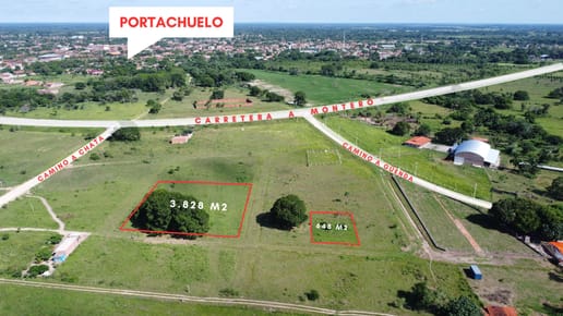 En Venta! Lotes urbanizados sobre carretera a Montero