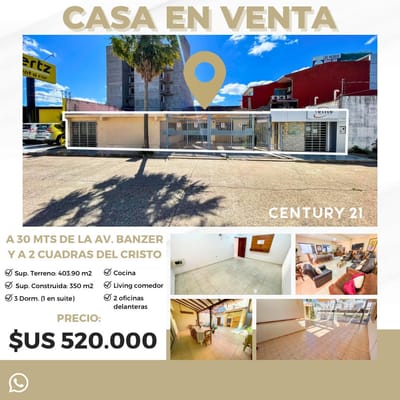 CASA EN VENTA - ZONA NORTE 