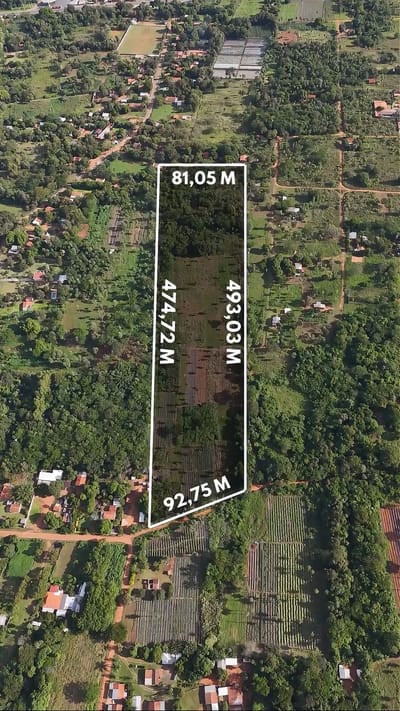 Terreno en Venta en Ycuá Naranja, Itá – 42.671 m²