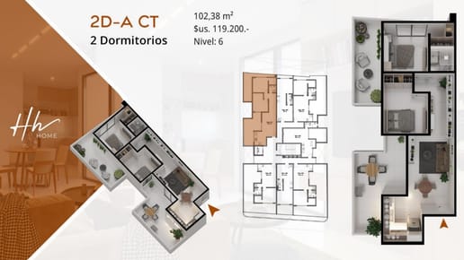Preventas en Edificio HH HOME
