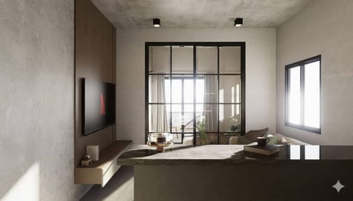 Departamentos en pozo Edificio Boutique Brick zona Conmebol