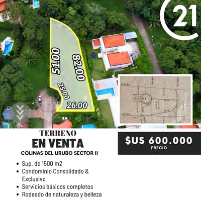 Colinas del Urubó - Sector 2 - Terreno en Venta