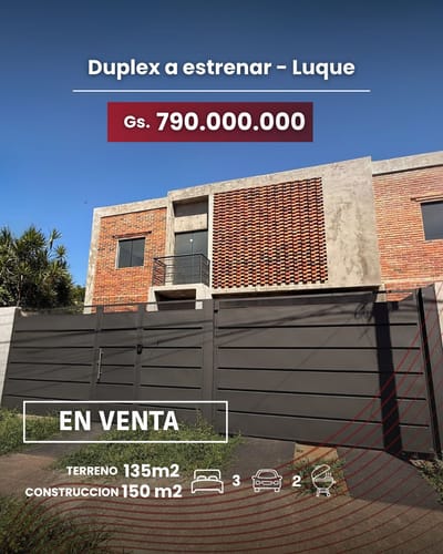 Duplex en venta