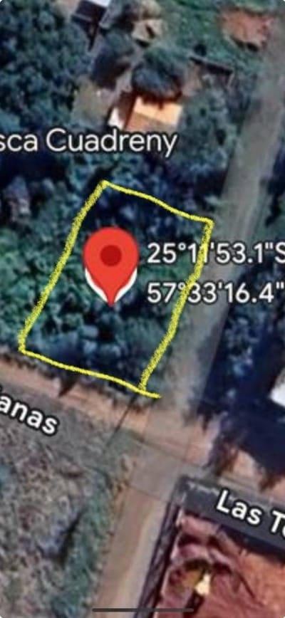 Vendo Terreno en Mariano Roque Alonso a 1.400 m2 de la Ruta Transchaco
