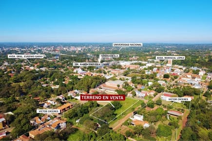 ¡Terreno en Venta en Barrio Villa Amelia, San Lorenzo! Zona SHOPPING PINEDO