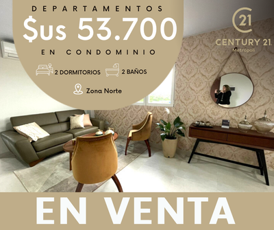 DEPARTAMENTO DE 2 DORMITORIO EN VENTA