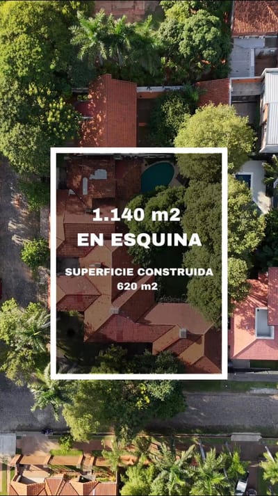 VENDO TERRENO CON CASA  EN EL SAN JORGE.  A pasos del Colegio Goethe. 