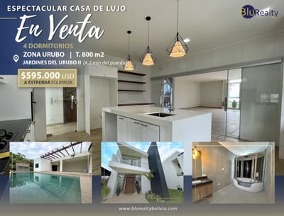 HERMOSA CASA EN EL URUBO