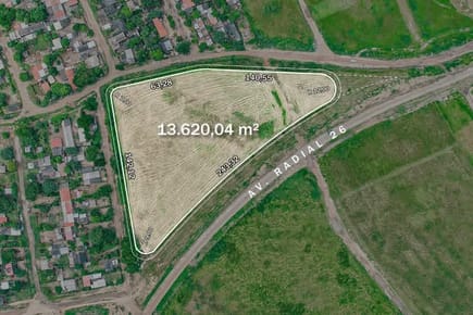  Terreno En Venta En Zona Norte De Santa Cruz  Sobre Avenida