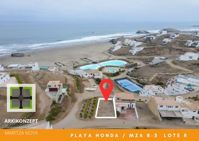Precioso Terreno en Condominio Privado La Honda. B-6 lote 8