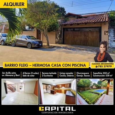 Ideal Para Empresa O Vivienda Alquilo Casa