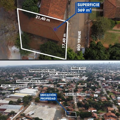 Vendo casa en Fernando de la Mora zona norte