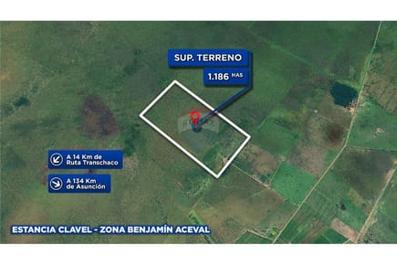 Estancia campo venta Benjamín Aceval Presidente Hayes Paraguay 
