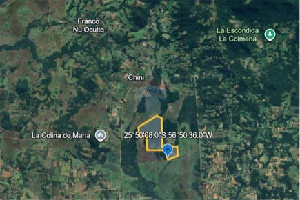 Terreno venta La Colmena Paraguari 