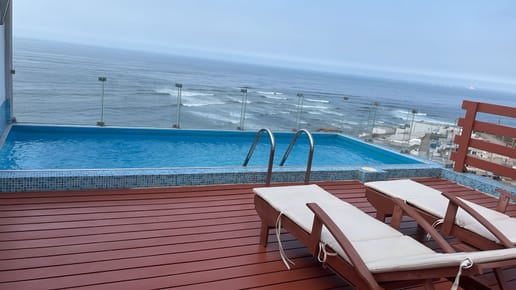 Dúplex de lujo vista mar con piscina privada – P. Caballeros, P. Hermosa