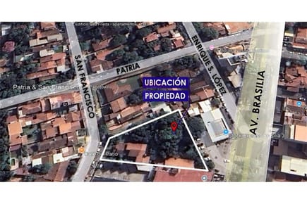 En venta amplio terreno en Barrio Jara