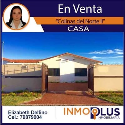 CASA EN VENTA ZONA NORTE