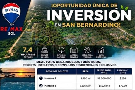 Exclusiva Propiedad de 7 Hectáreas en San Ber