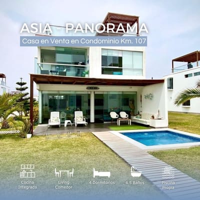 Venta Casa De Playa En Panorama Asia