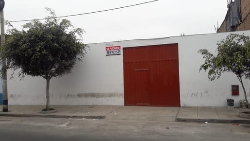 Se vende terreno de 592mts2 en Breña