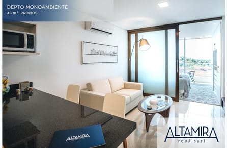 Hermoso departamento Monoambiente Premium