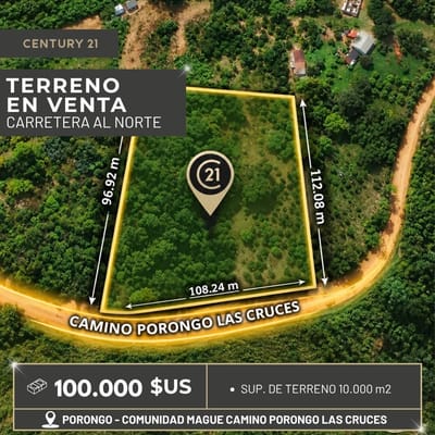 EN VENTA | TERRENO EN PORONGO