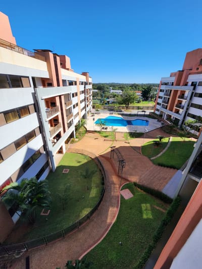 Alquilo Departamento 3 Dorms. en Condominio Parque Pinar - Ñemby