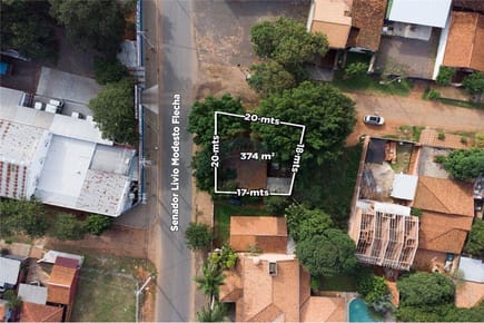 VENDO TERRENO EN ESQUINA EN LUQUE ZONA CONMEBOL
