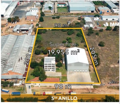 Gran Oportunidad de inversión. Terreno con Galpón y edificio de Oficinas