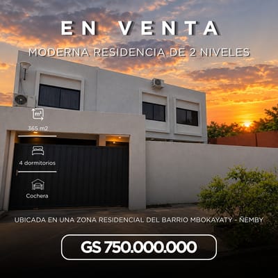 Casa En Venta - Mbocayaty