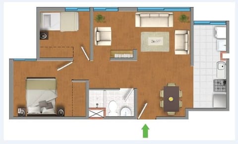 DEPARTAMENTO DE ESTRENO EN CONDOMINIO LOS LAURELES COMAS