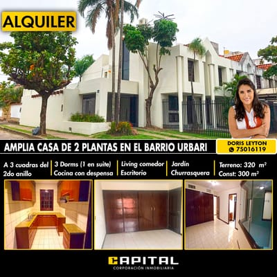 Casa en alquiler en Barrio Urbari