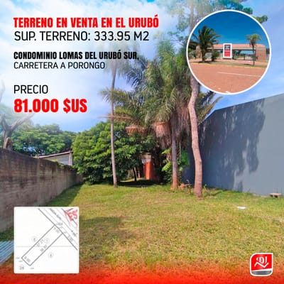 Terreno En Venta En El Urubó