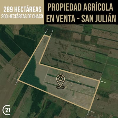PROPIEDAD AGRÍCOLA EN SAN JULIÁN