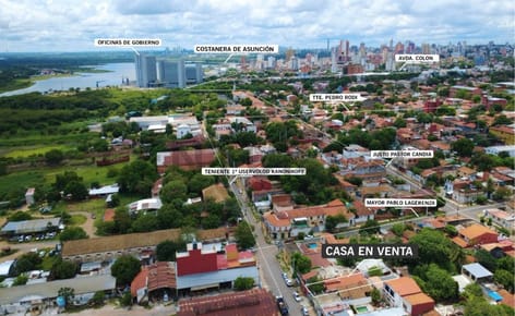 VENDO PROPIEDAD EN SAJONIA-ZONA PUERTO DE ASUNCION