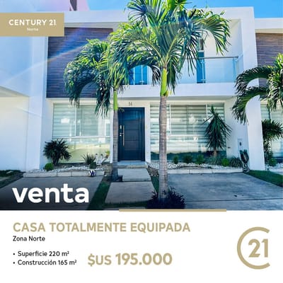 CASA DE 3 DORMITORIOS EN VENTA EN CONDOMINIO VILLA DE MONTSERRAT