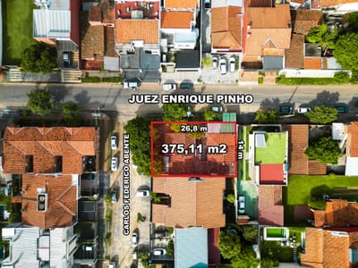 VENDO TERRENO EN ESQUINA EN BARRIO SAN JORGE DE ASUNCIÓN!!
