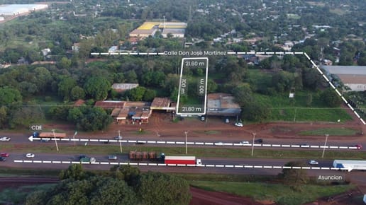 EN VENTA HERMOSO TERRENO SOBRE RUTA PY-02