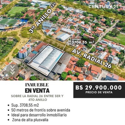 Oportunidad De Desarrollo – En Venta Terreno Premium
