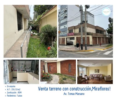 Venta terreno Miraflores (Higuereta)