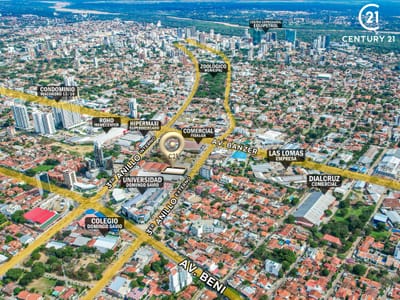 Terreno Comercial en Venta – Zona TOP de Santa Cruz