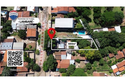 TERRENO EN VENTA - LAMBARÉ